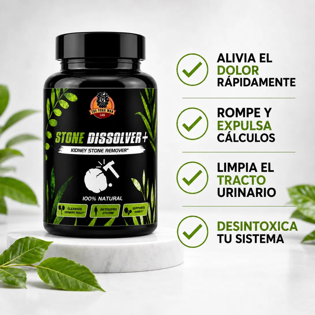 Stone Dissolver + 🌿 Disuelve cálculos renales de forma natural